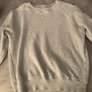 brandy melville simple grey top